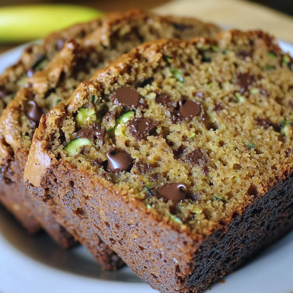 Mom's Perfect Chocolate Chip Zucchini Bread