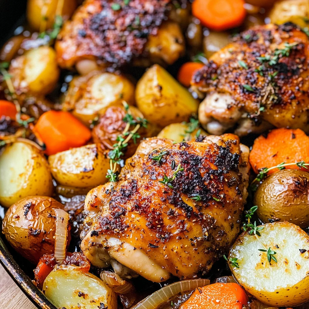 One-Pan Chicken and Potatoes
