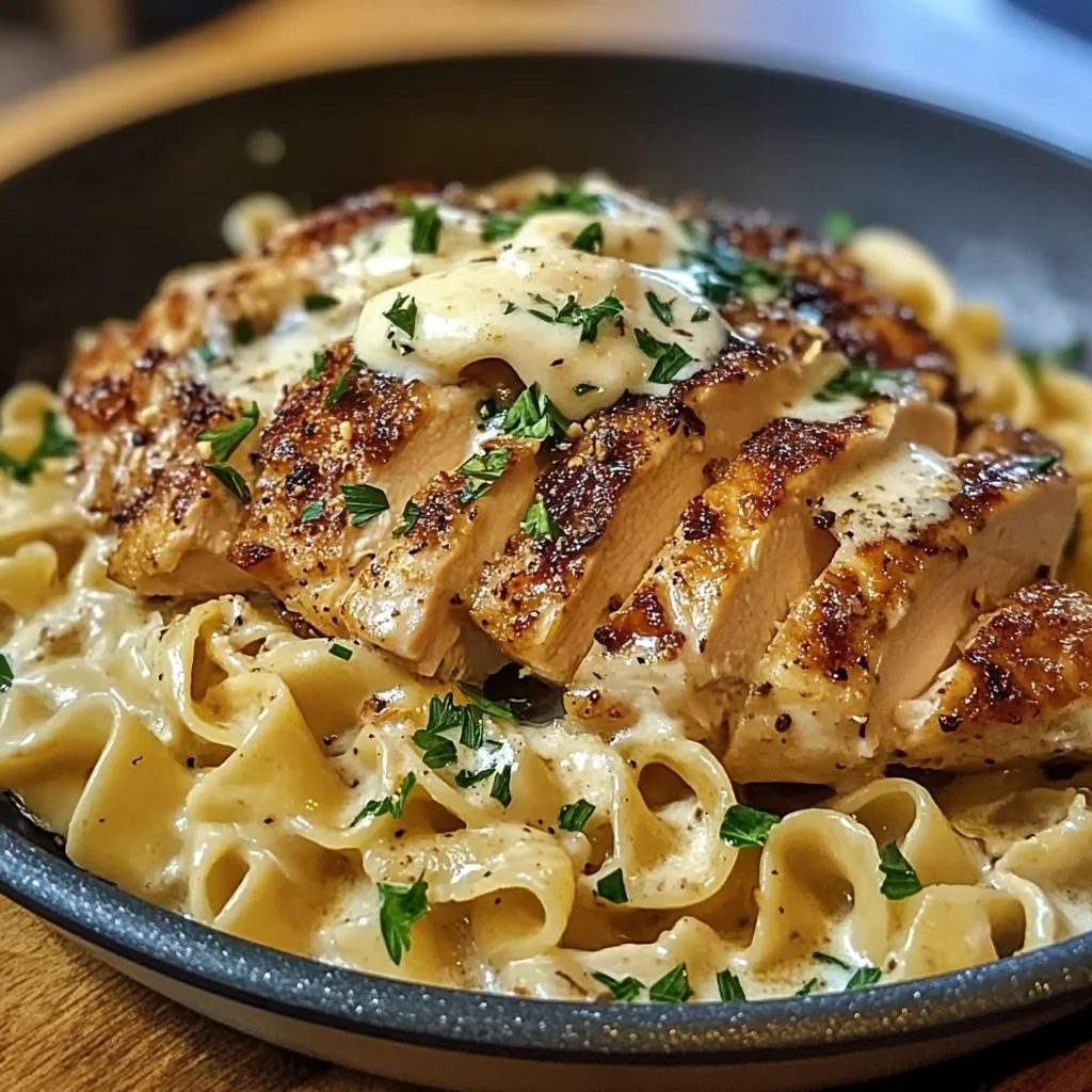 One-Pan Chicken with Buttered Noodles