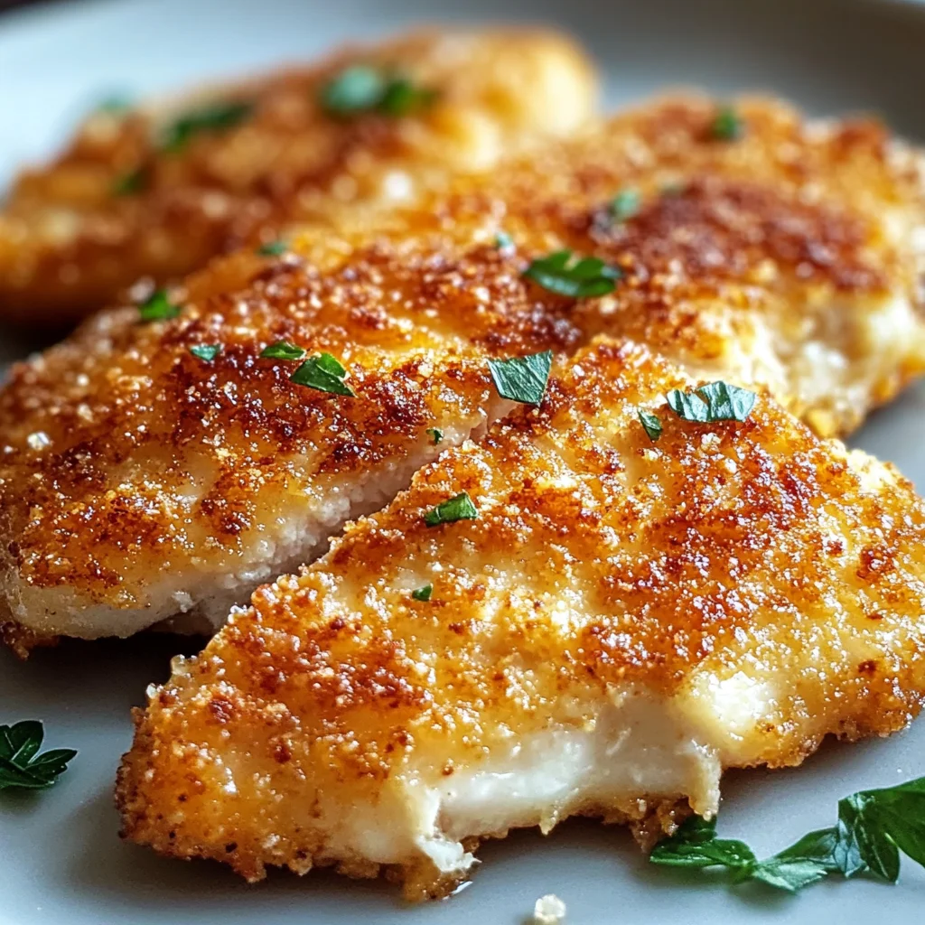 Parmesan Crusted Chicken