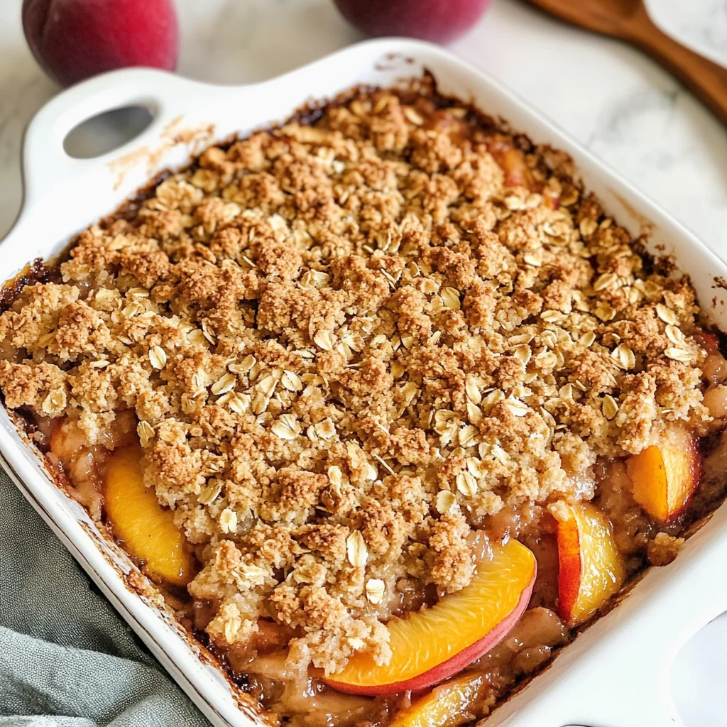 Peach Crisp