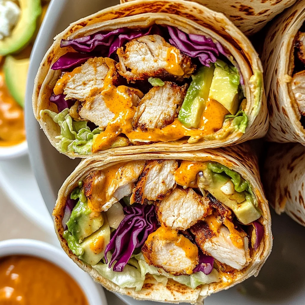 Southwest Chicken Wraps