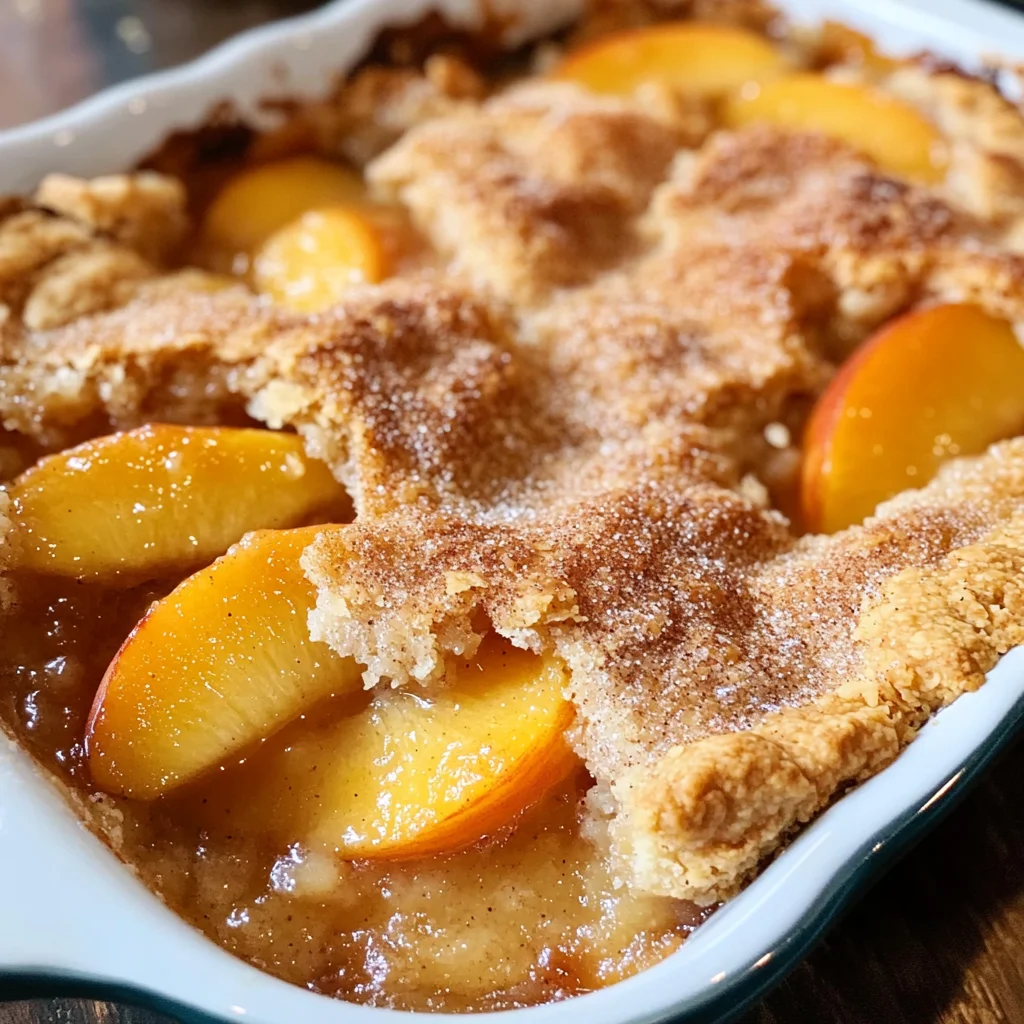 The Best Southern Peach Cobbler Recipe