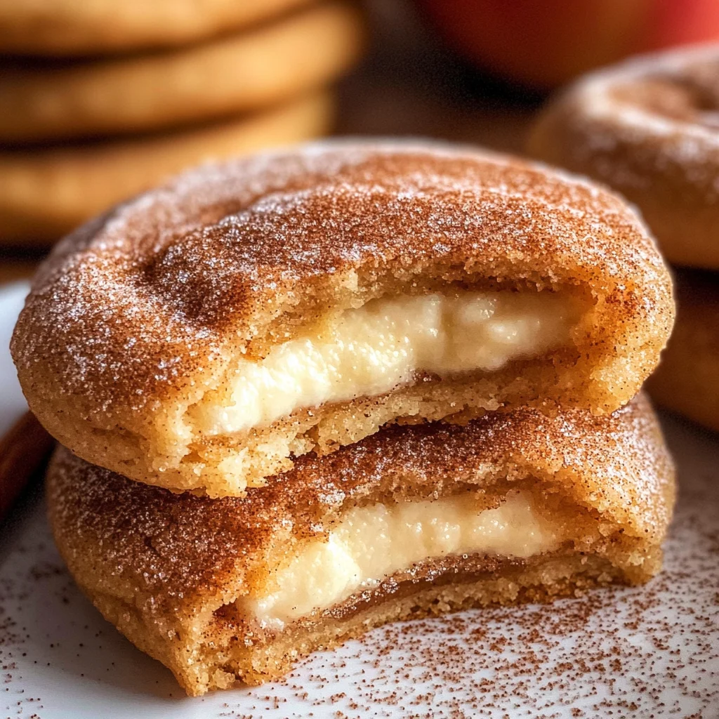 Apple Cider Cheesecake Cookies