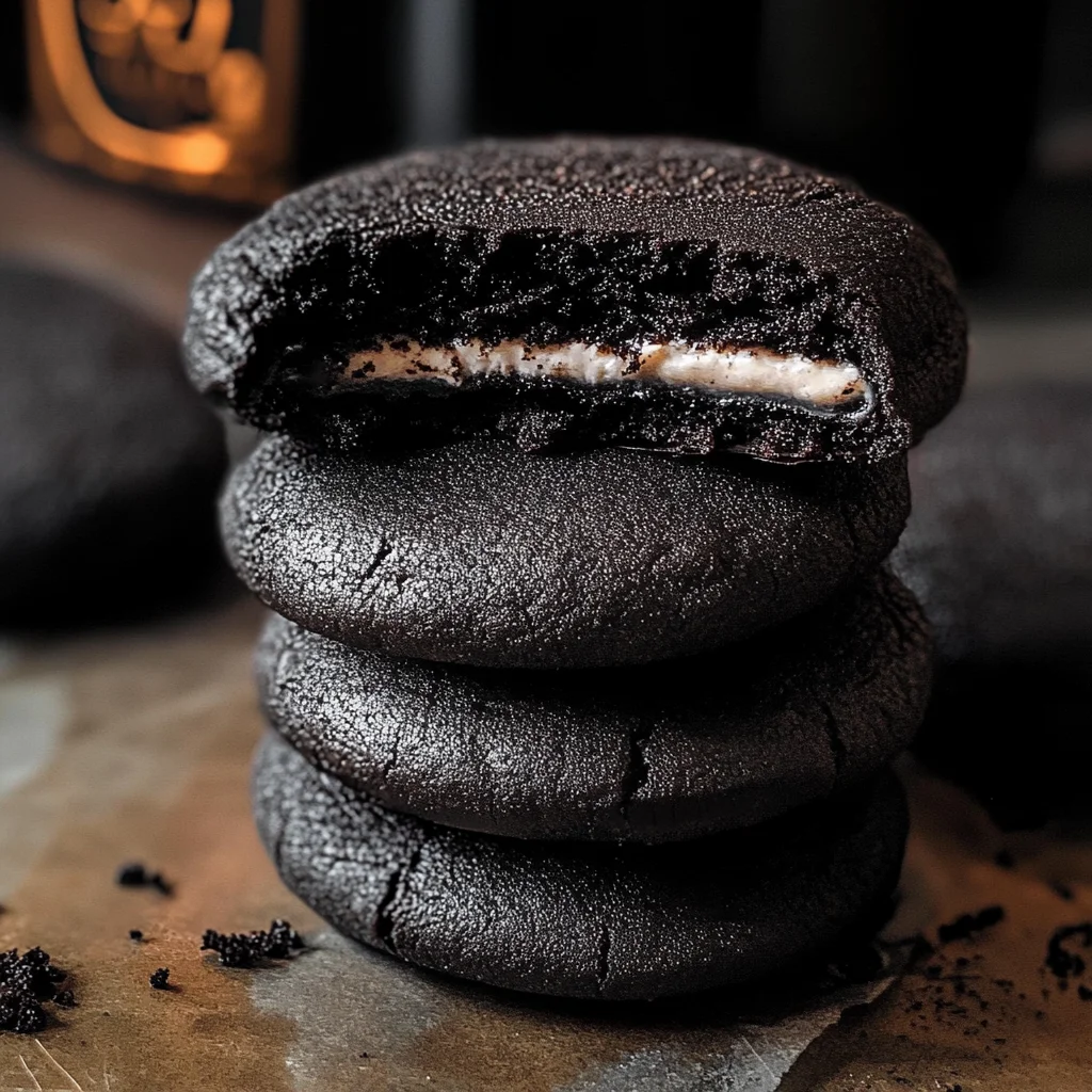Black Velvet Cheesecake Cookies