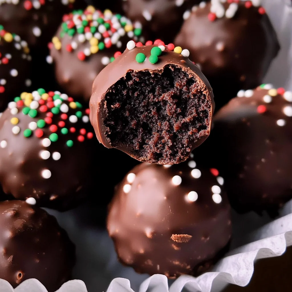 Double Chocolate Brownie Truffles (3 ways!)