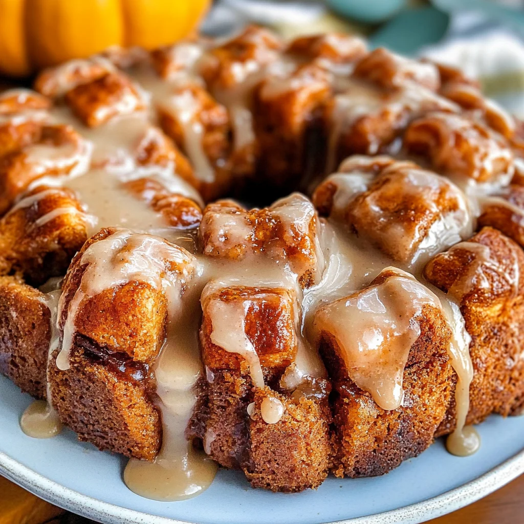 Pumpkin Spice Monkey Bread Recipe