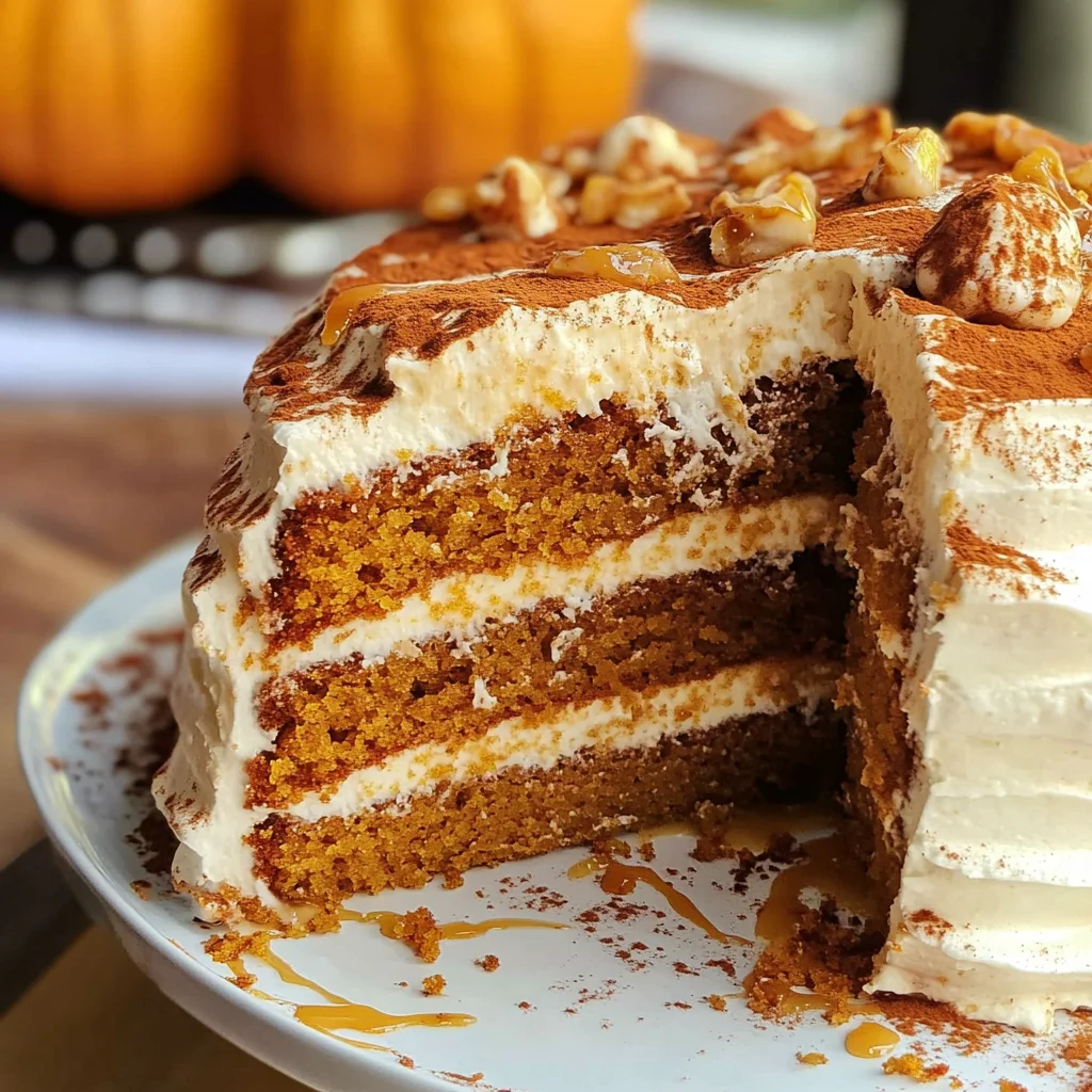 Vegan Pumpkin Spice Cake