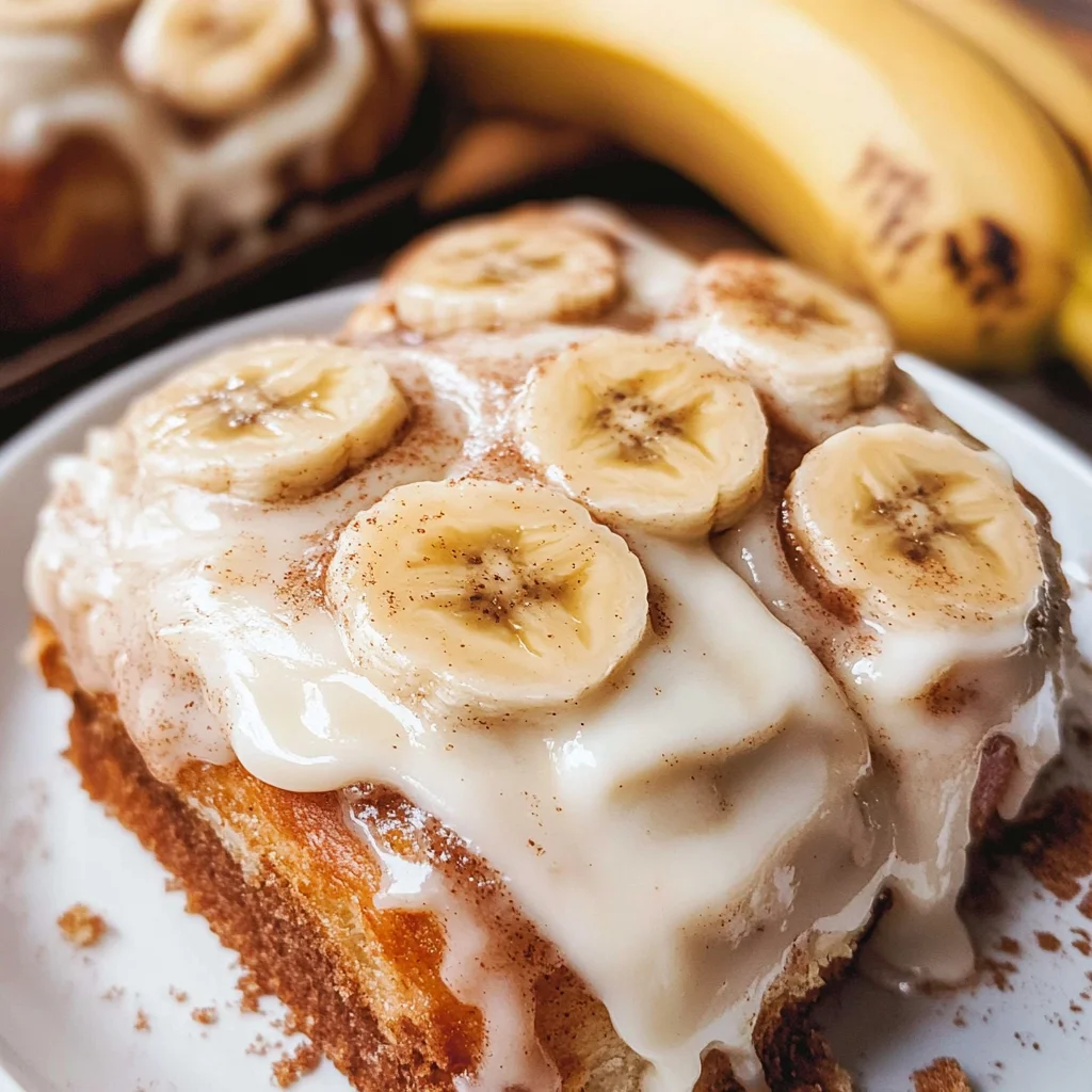 Banana Bread Cinnamon Rolls