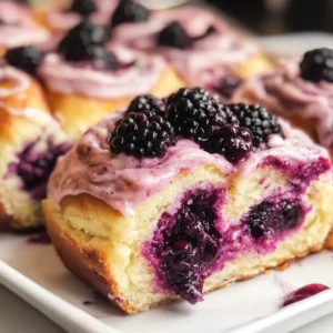 Blackberry Cinnamon Rolls