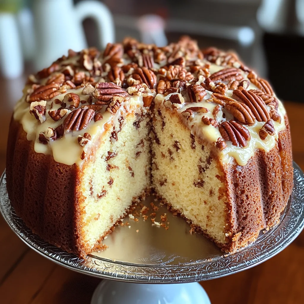 Butter Pecan Pound Cake