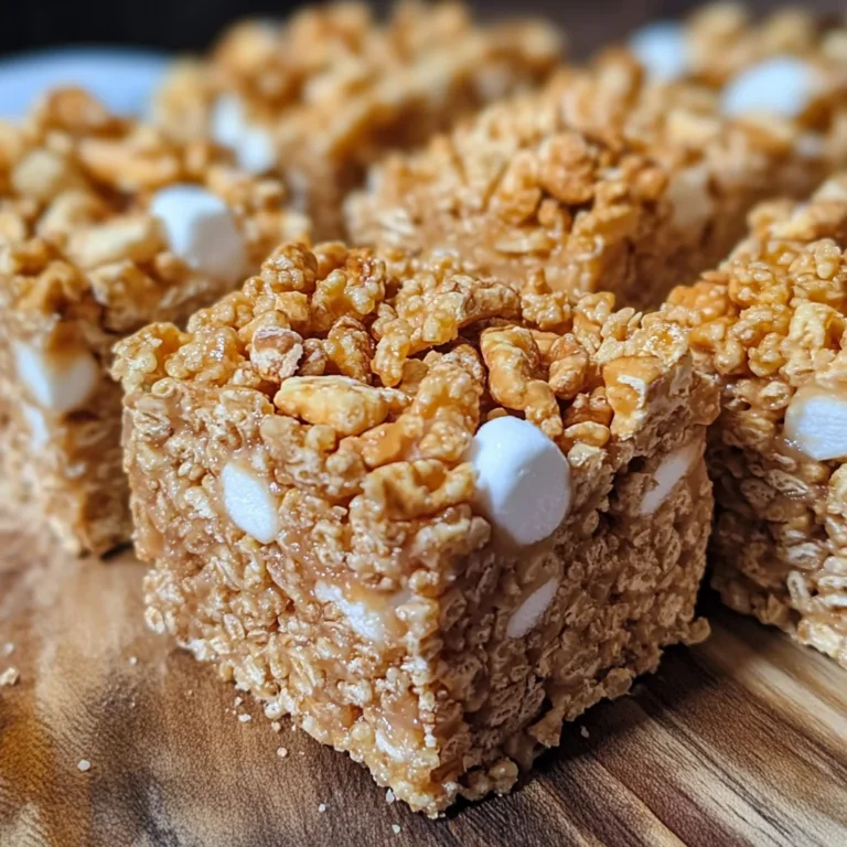 Butterfinger Rice Krispie Treats
