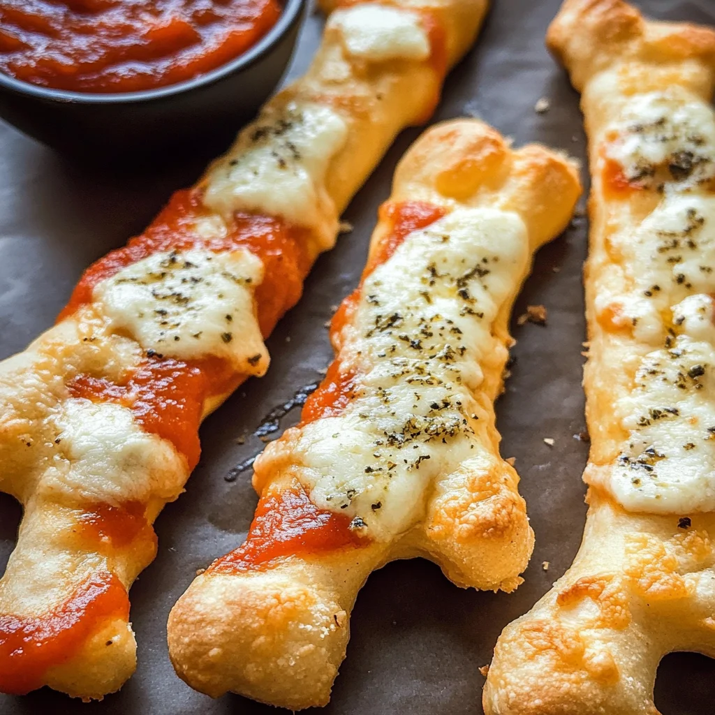 Cheesy Halloween Breadstick Bones