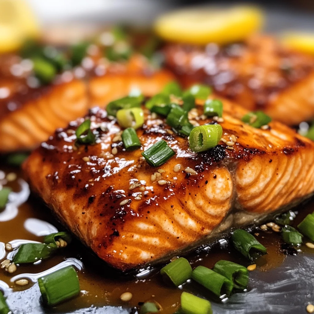 Crispy Honey Garlic Glazed Salmon Recipe