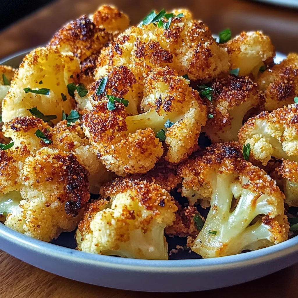 Crispy Roasted Cauliflower