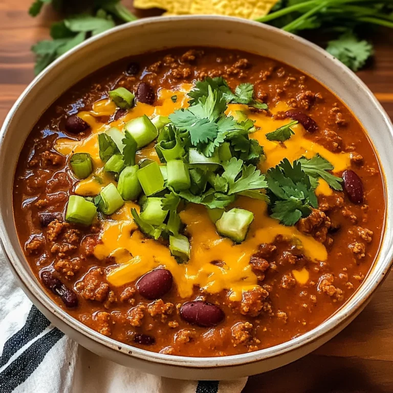 Crockpot Spicy Queso Beef Chili