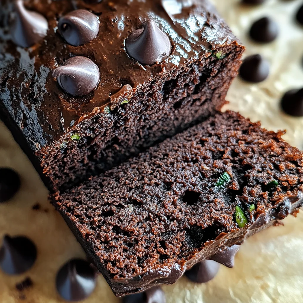 Double Chocolate Zucchini Bread