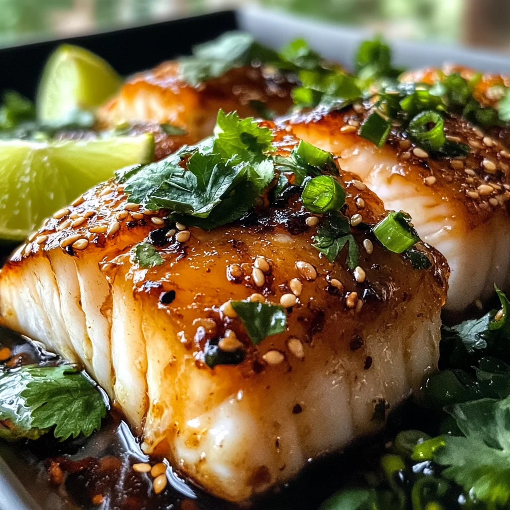 Ginger Soy Glazed Cod: A Flavorful and Healthy Seafood Dish