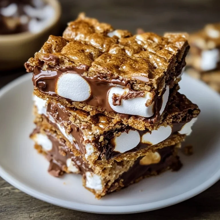 Golden Grachicken hams S'Mores Bars