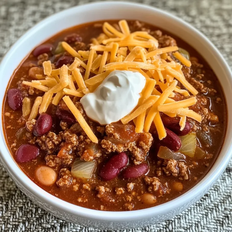Hillbilly Chili and Cinnamon Rolls