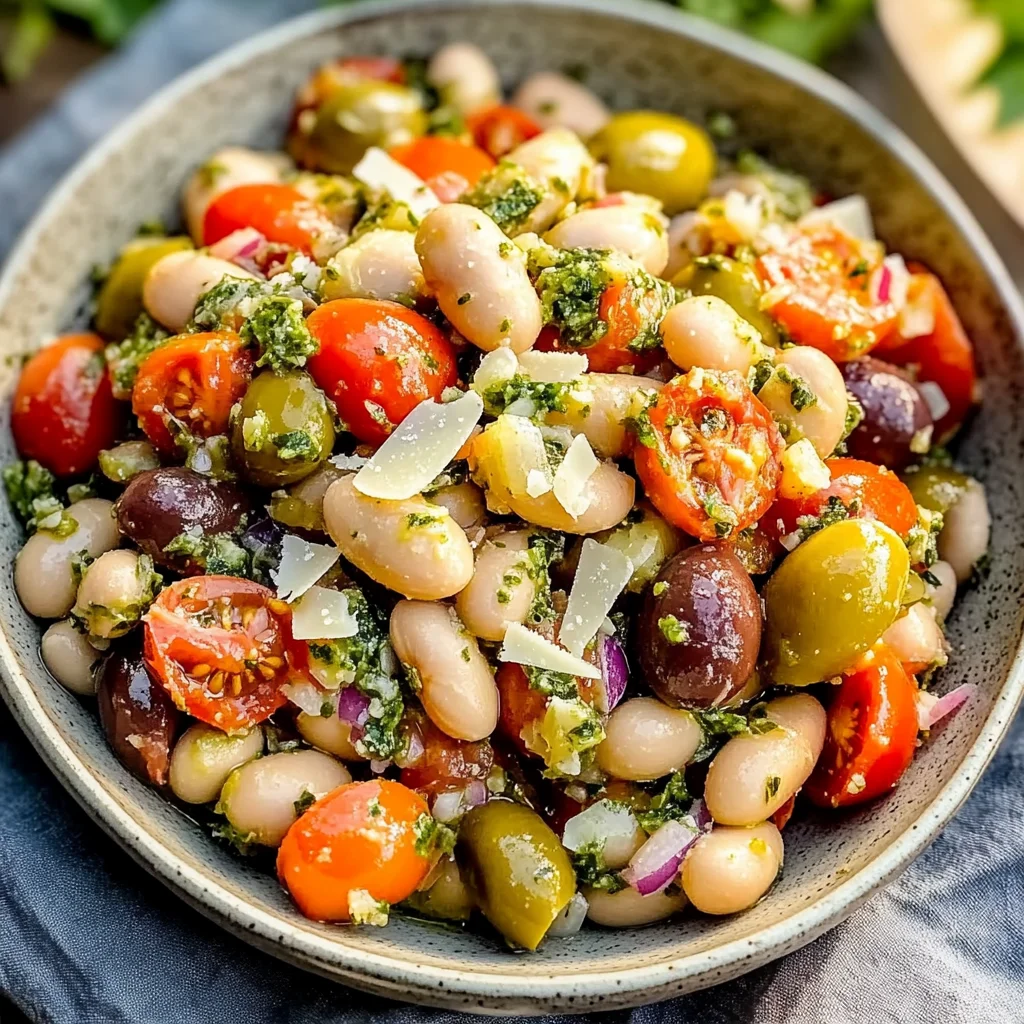 Italian White Bean Salad Recipe