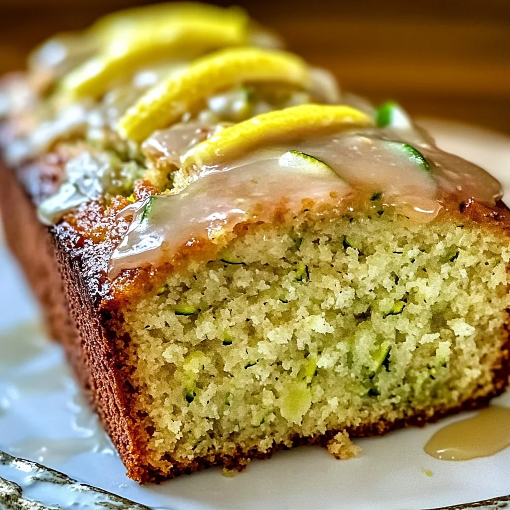 Lemon Zucchini Bread: A Bright & Moist Slice of Summer