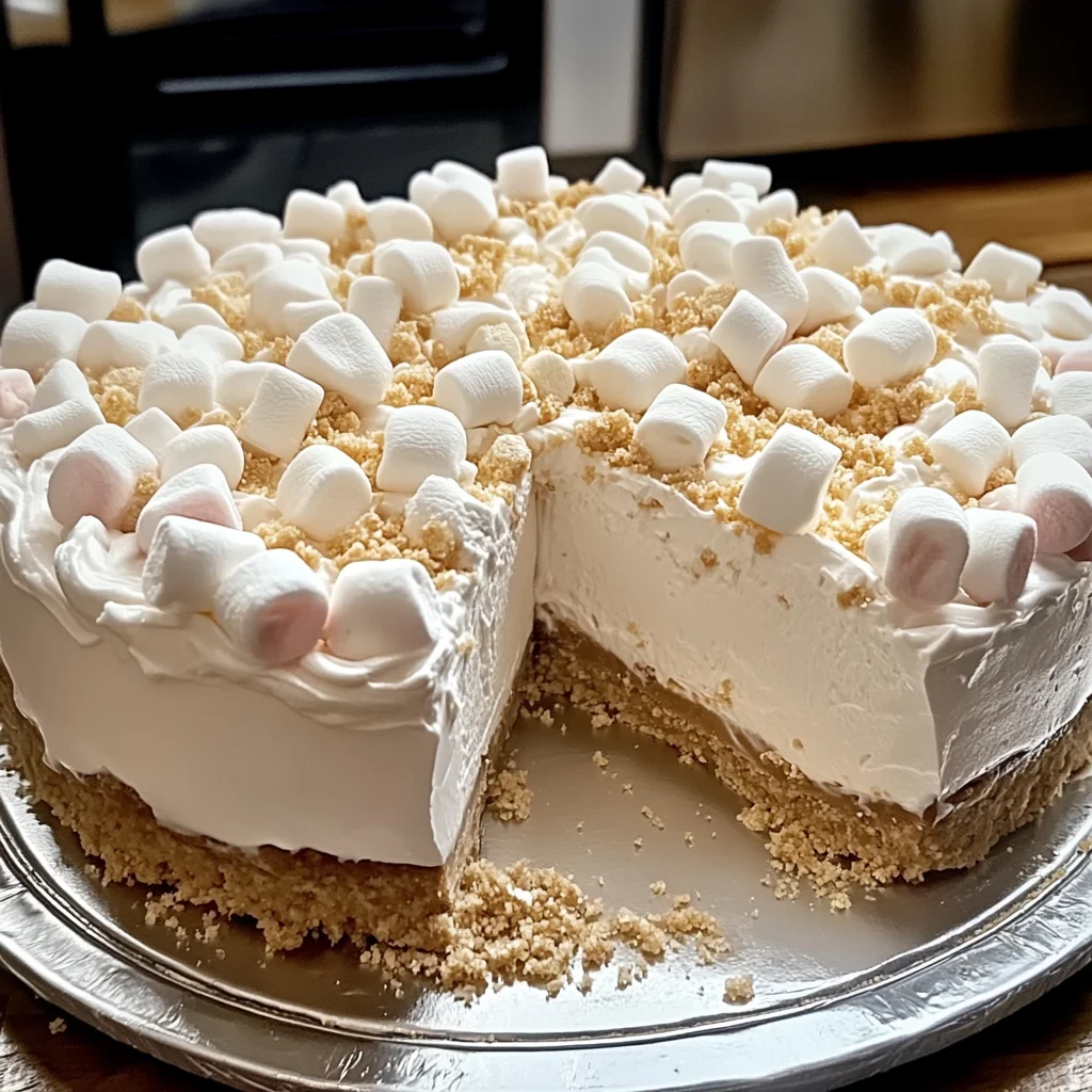 Marshmallow Whip Cheesecake