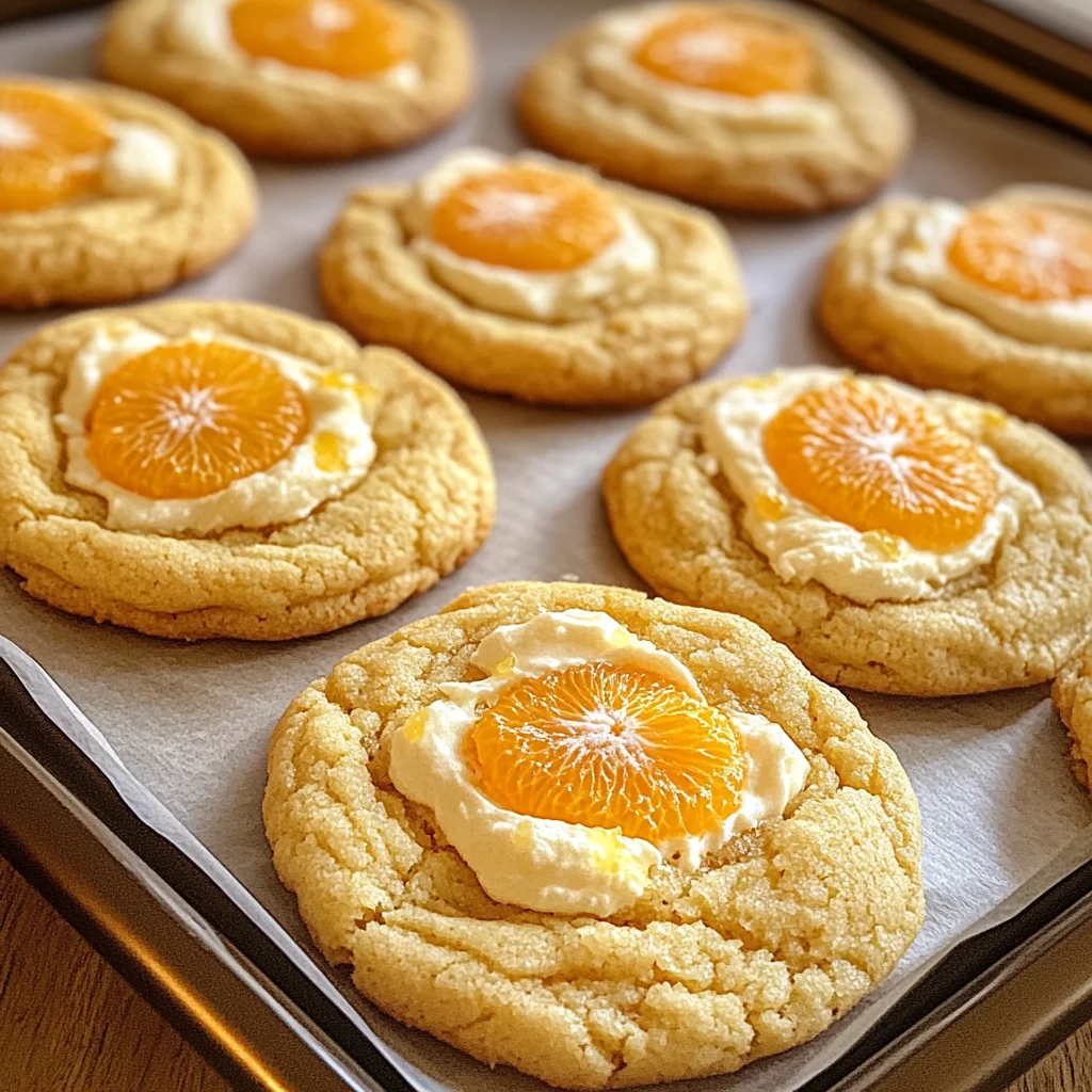 Orange Creamsicle Cookies