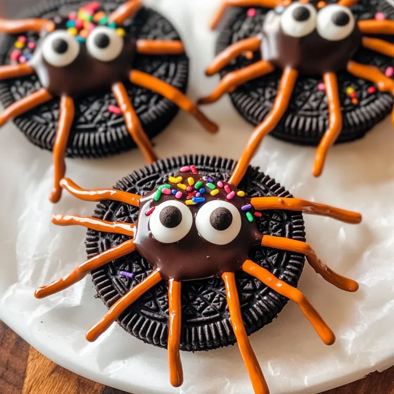 Oreo Spider Halloween Cookies