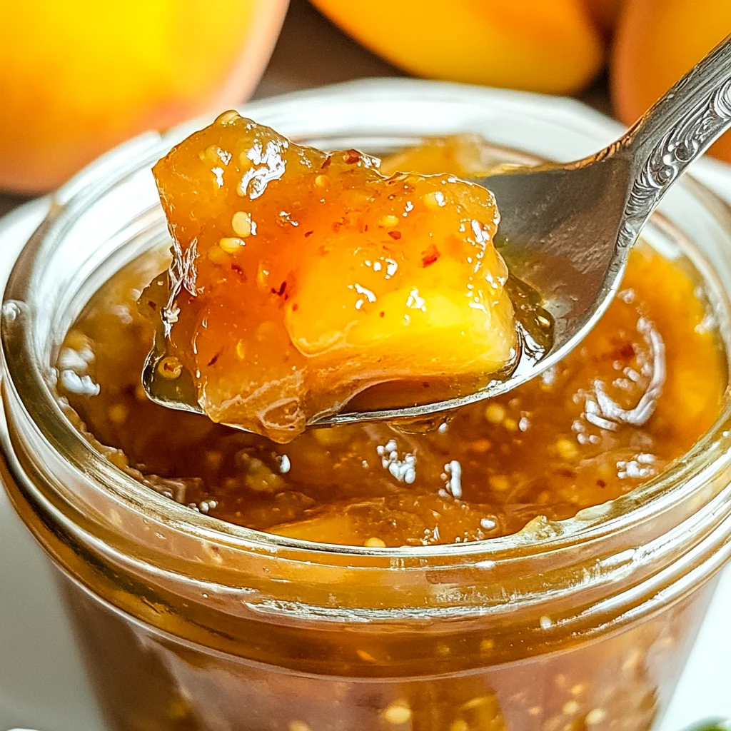 Peach Jalapeno Jam Recipe