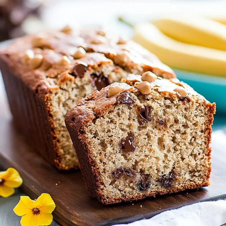 Reese's Peanut Butter Banana Bread