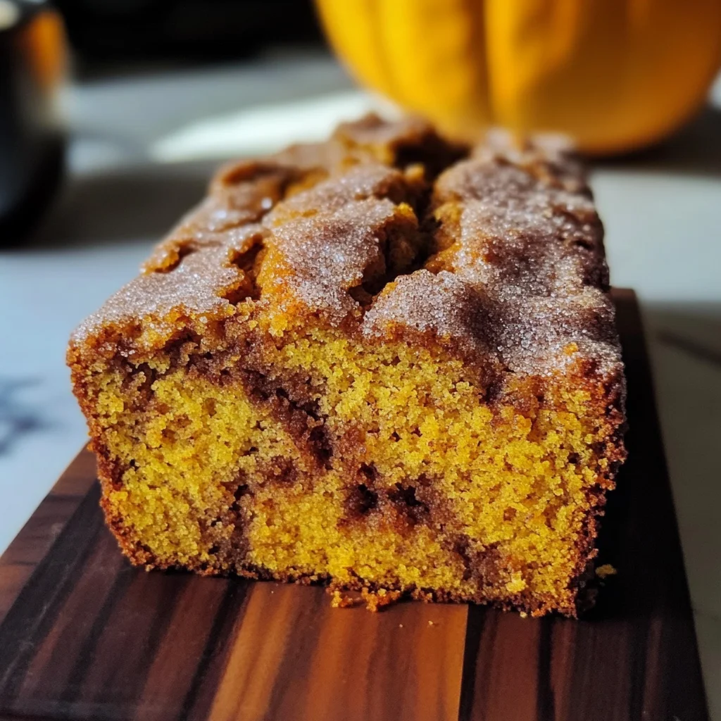 Snickerdoodle Pumpkin Bread
