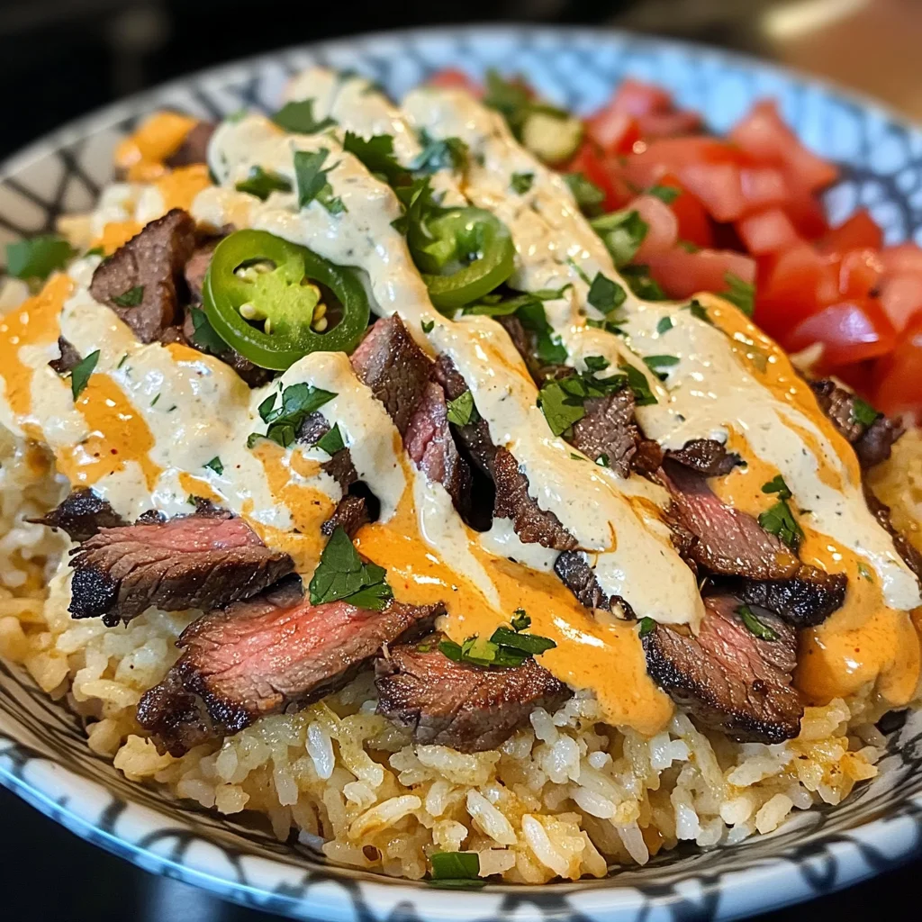 Steak Queso Rice : A Flavorful Recipe