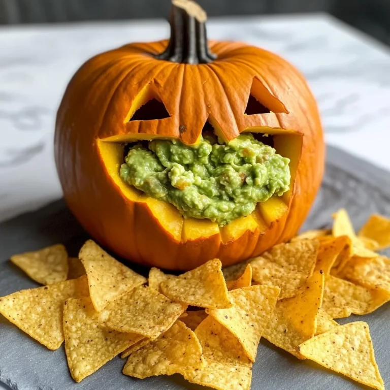 Throwing Up Pumpkin Guacamole Recipe