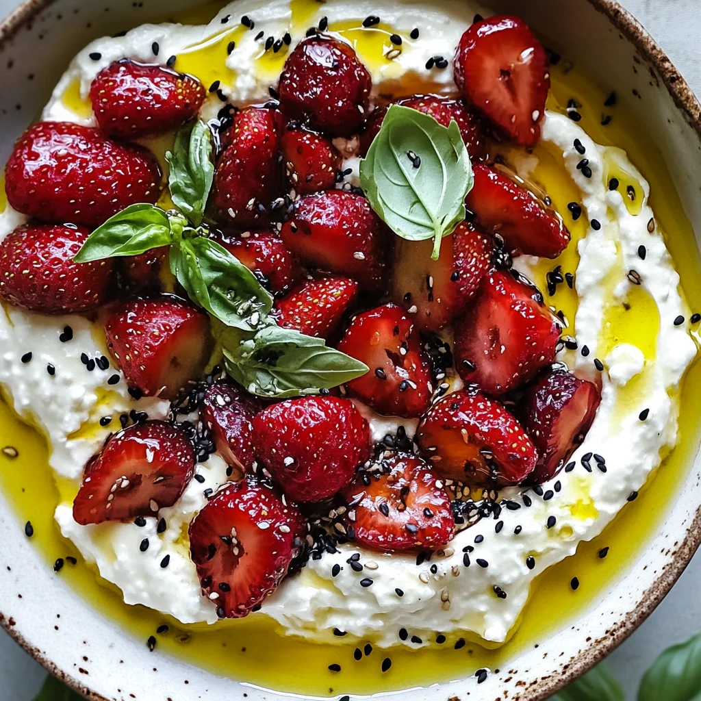 Whipped Feta with Roasted Strawberries: A Flavorful Delight You Can’t Resist