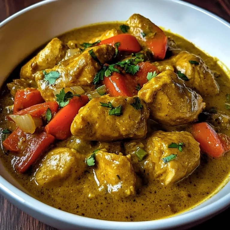 Creamy Coconut Chicken Curry with Jamaican Flair